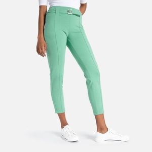 Betabrand Skinny Leg High Rise DPYP Turquoise